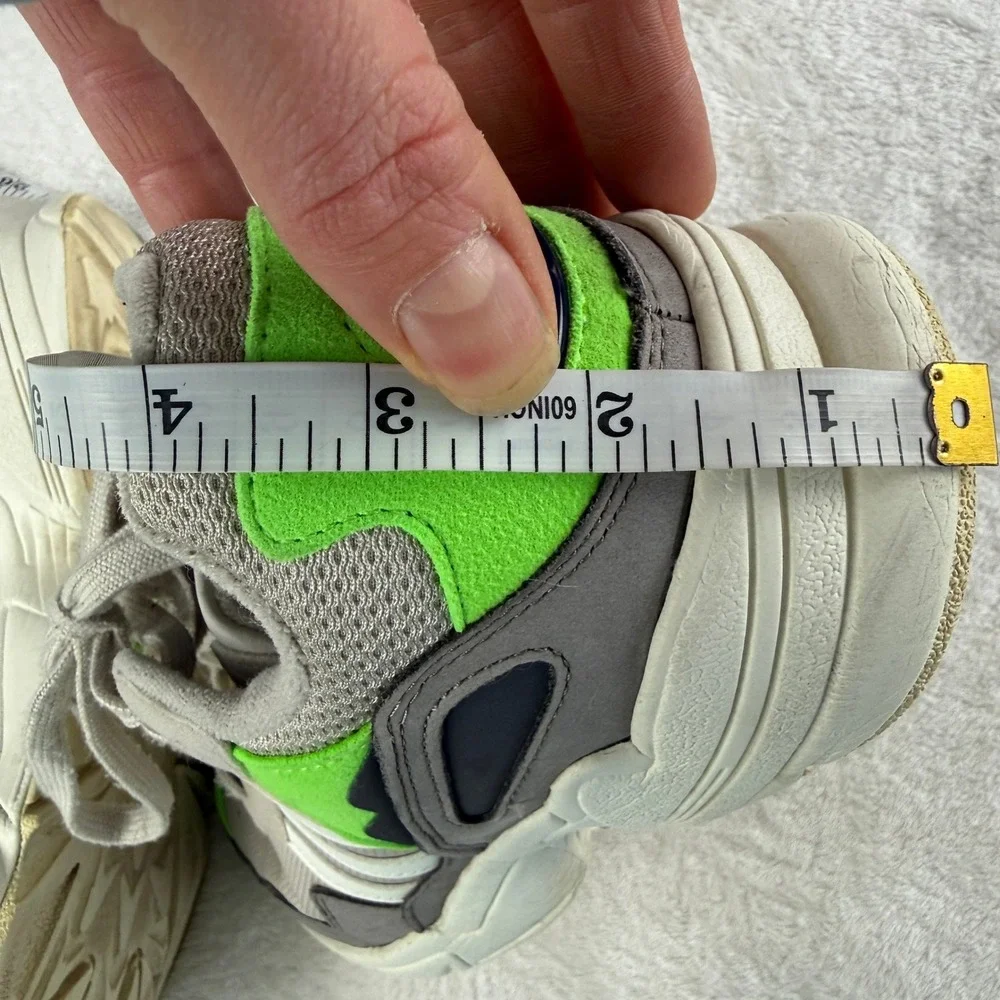 Adidas Originals Yung-96 F97182 Mens Off White Solar Green Chunky Shoes‎ 8.5